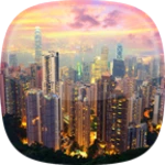 hong kong live wallpaper android application logo